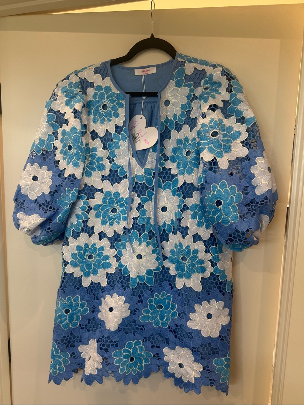 BuddyLove Deb Blue Bonnet Mini Dress - Picture 2 of 6